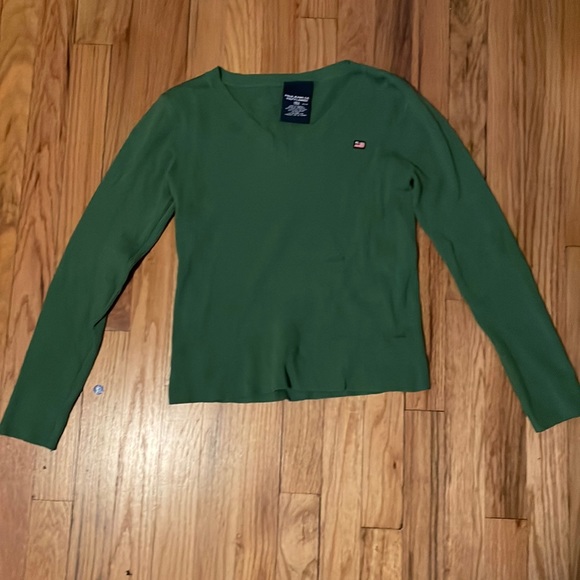 Polo Ralph Lauren Tops - Women’s polo Ralph Lauren sweater green size medium, used with lots of life left